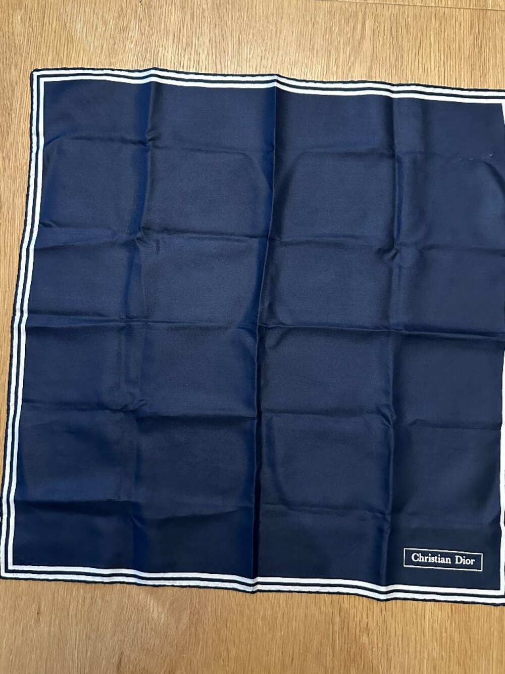 Christian Dior Silk Pocket Square